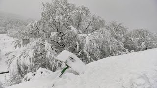 Wintry weather hits south of Spain