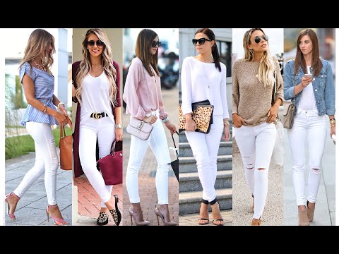 Video: Cómo combinar jeans blancos