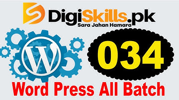 34 - Insert an audio or video playlist - WordPress in Urdu Hindi by DigiSkills