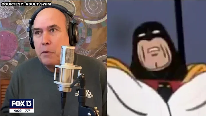 Space Ghost voiceover actor is widely-known artist...
