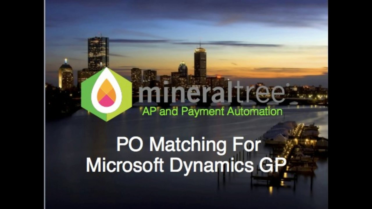 How to Simplify Purchase Order Matching with Microsoft Dynamics GP ...