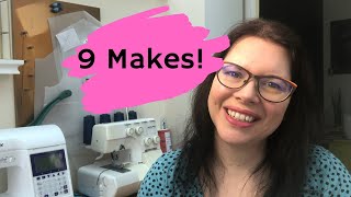 January sewing makes sew and tell 2021 trousers and tops