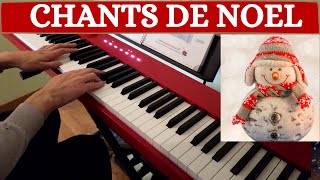 Chants de Noël - We wish you a merry christmas / Les anges dans nos campagnes | 5 mois de piano