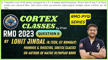 RMO 2023 Q6 Sol | Combinatorics | Lohit Jindal Sir | Maths Olympiad | RMO