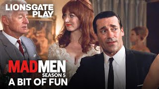 A Bit Of Fun | Mad Men S5 | Jon Hamm | January Jones ​| @lionsgateplay