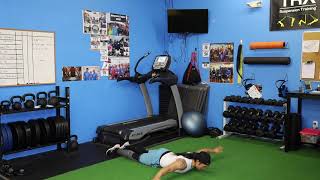 Prone Arm Circles