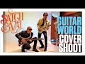 Joe Satriani & Steve Vai Guitar World Cover Shoot