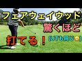 フェアウェイウッドを簡単に当てられるコツ！苦手な方は簡単３ステップで打てる！【非常識な練習方法】