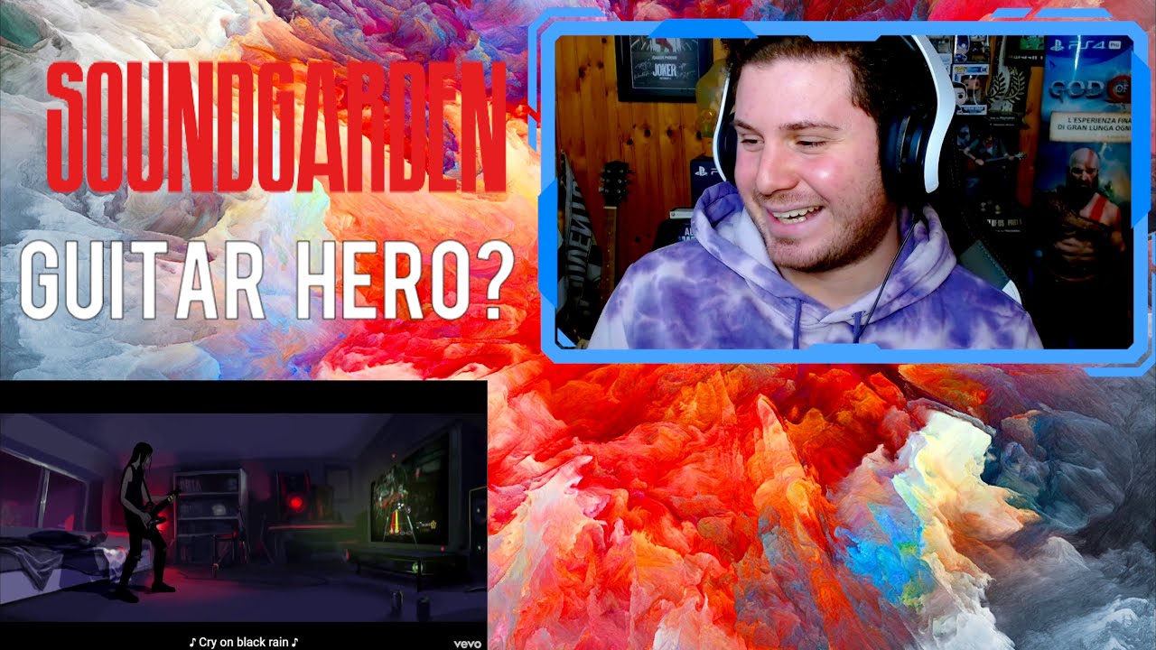 GUITAR HERO? | SOUNDGARDEN BLACK RAIN [FABLINKER REACTION] - YouTube