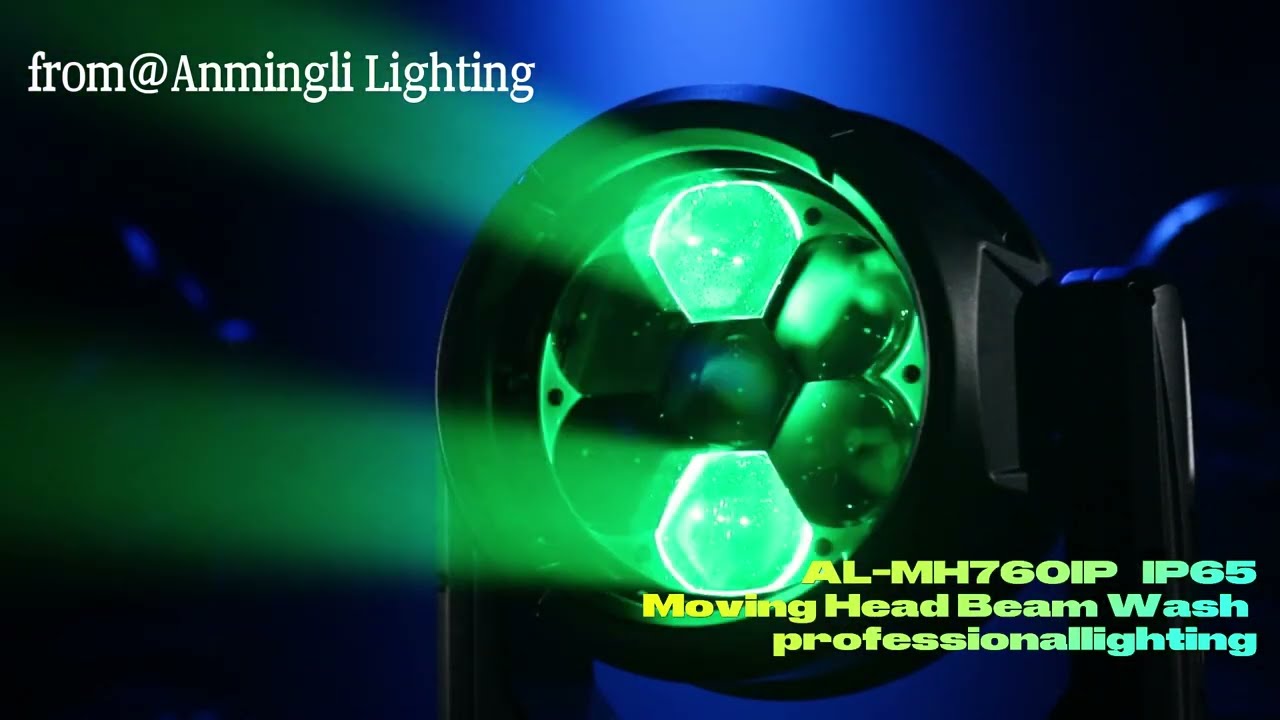 MovingHead Beam Wash with Rotated Lens Pixel Control IP65 | MH760IP Lighting RGBW/RGBL LEDs Features