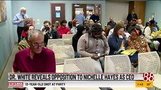 Dr Eugene White reveals opposition to Nichelle Hayes as Indy library CEO