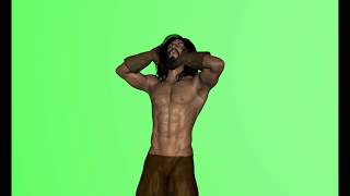 Jason Momoa 3d model animation bundle