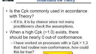 Cpk: Understanding It's Capability