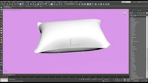 14.Pillow Modeling  (Hindi) 3DS  Max , Vray