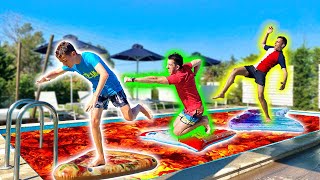 :    CHALLENGE | THE POOL IS LAVA!