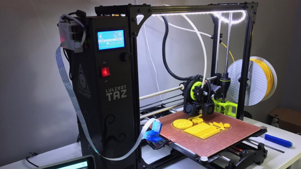 video LulzBot TAZ 6 3D Printer