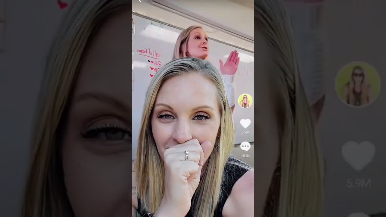 "Mrs. Rogers! I saw you on my fyp!" 😆💙