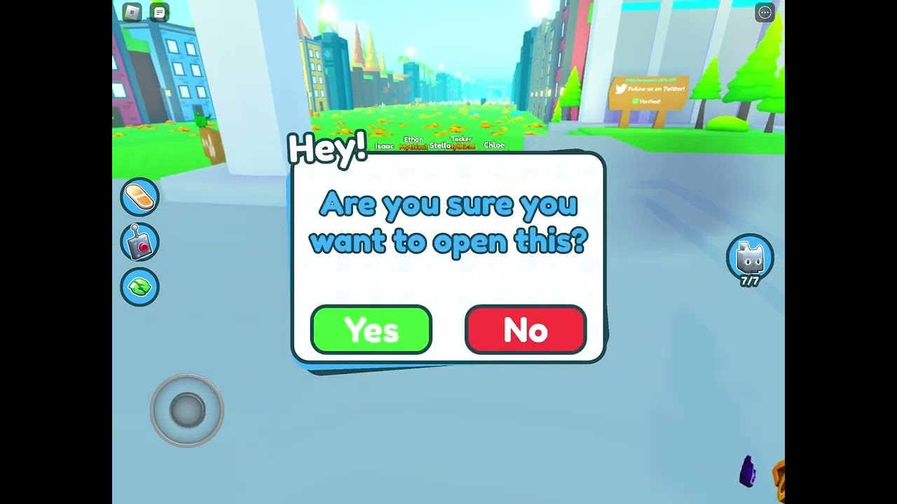 Unboxing A Pet Sim X Toy Basic Gift!