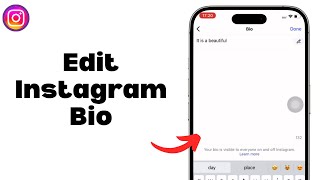 How To Edit Instagram Bio screenshot 3