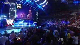 Kelly Kelly & Eve Entrance 3/10/11