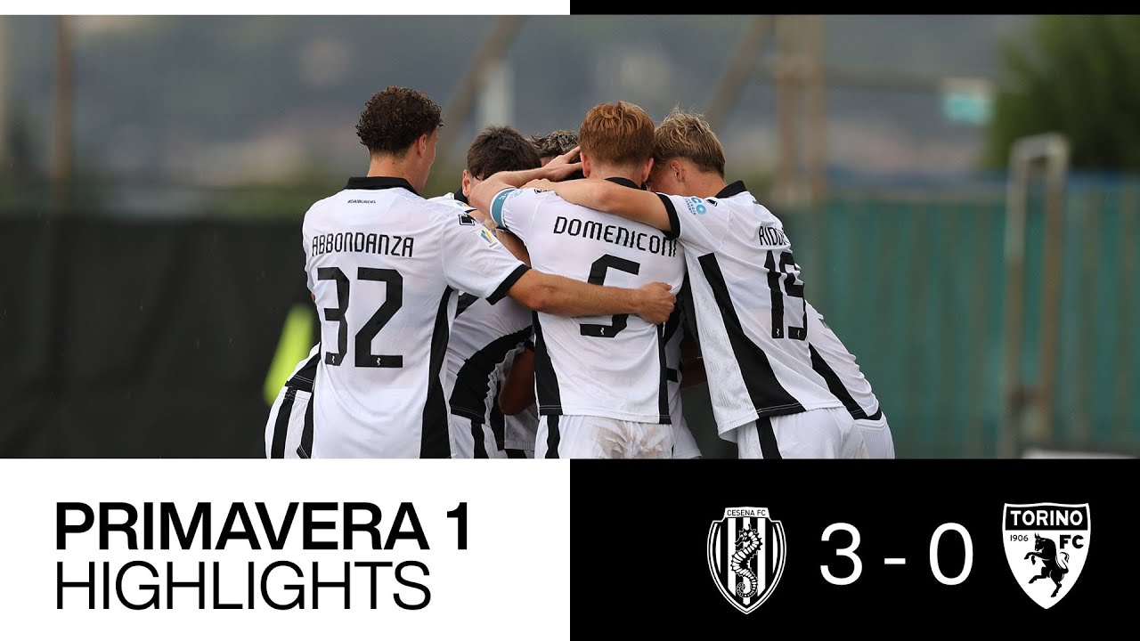 [Primavera 1] Cesena - Torino: 3-0