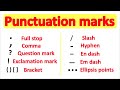 Punctuation Quiz