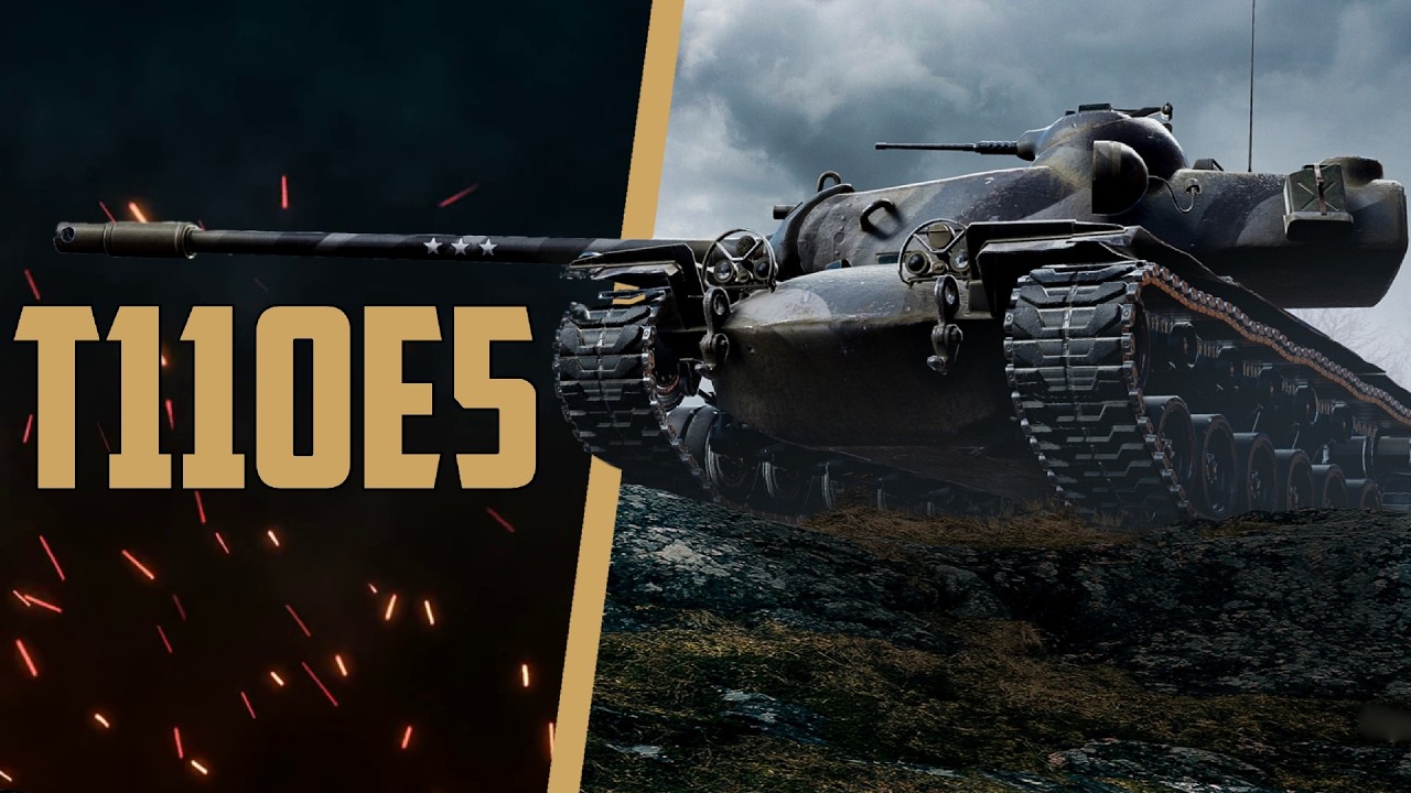 T110E5 Возвращение героя + Аукцион на 3 отметки 8-10 лвл | Tanks Blitz
