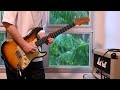 The sound of rain and guitar makes for perfect morning #johnfrusciante #stratocaster #meditation