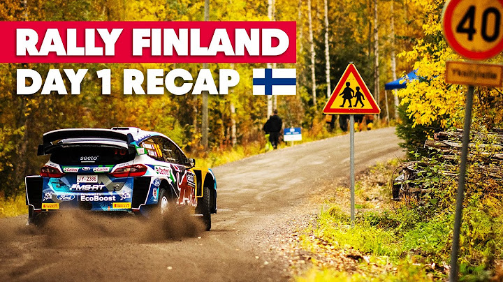 Gripping Night Time Finale Steals the Show On Day 1 at Rally Finland | WRC 2021