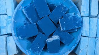 Blue Soft blocks Crushing Mass Crush gymchalk | Relaxing | Satisfying | ASMR screenshot 2