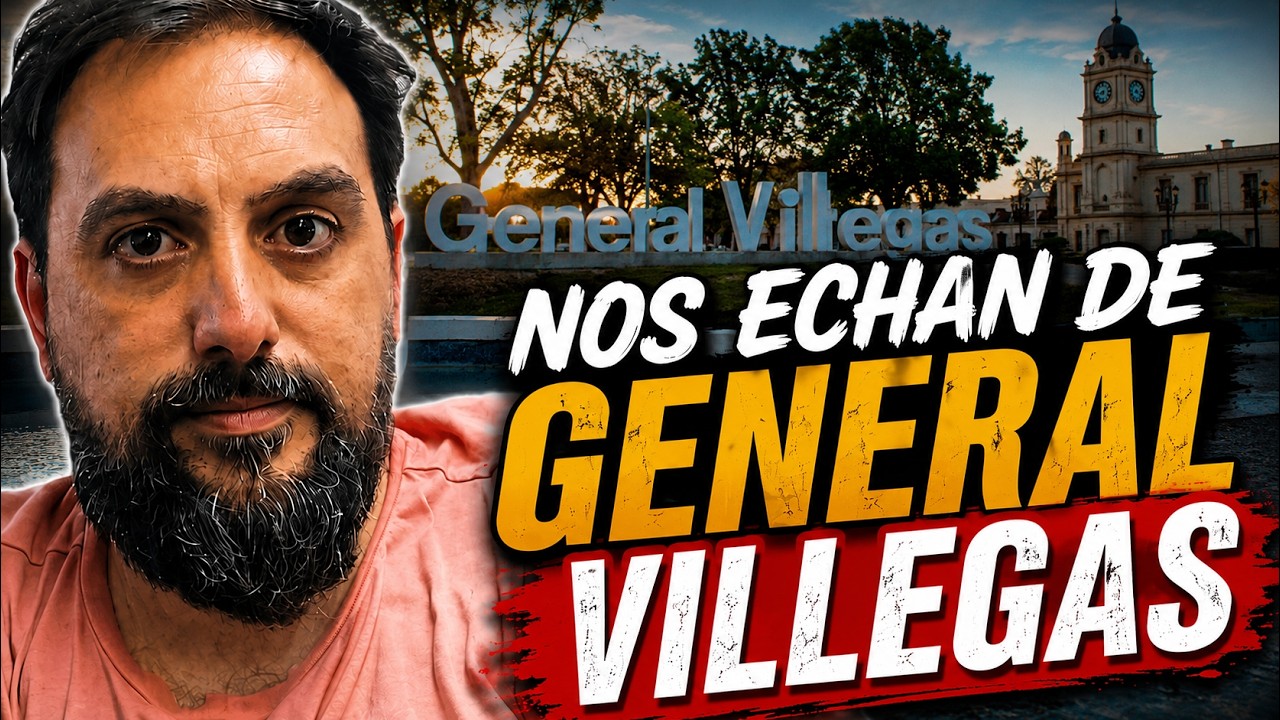 NOS ECHAN DE GENERAL VILLEGAS, BUENOS AIRES