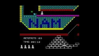 Pyramania ZX Spectrum © 1984 N. Murray