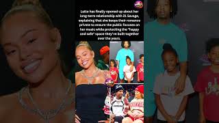Latto Finally Reveals Why She Hides 21 Savage! 🤐#shorts #celebritynews