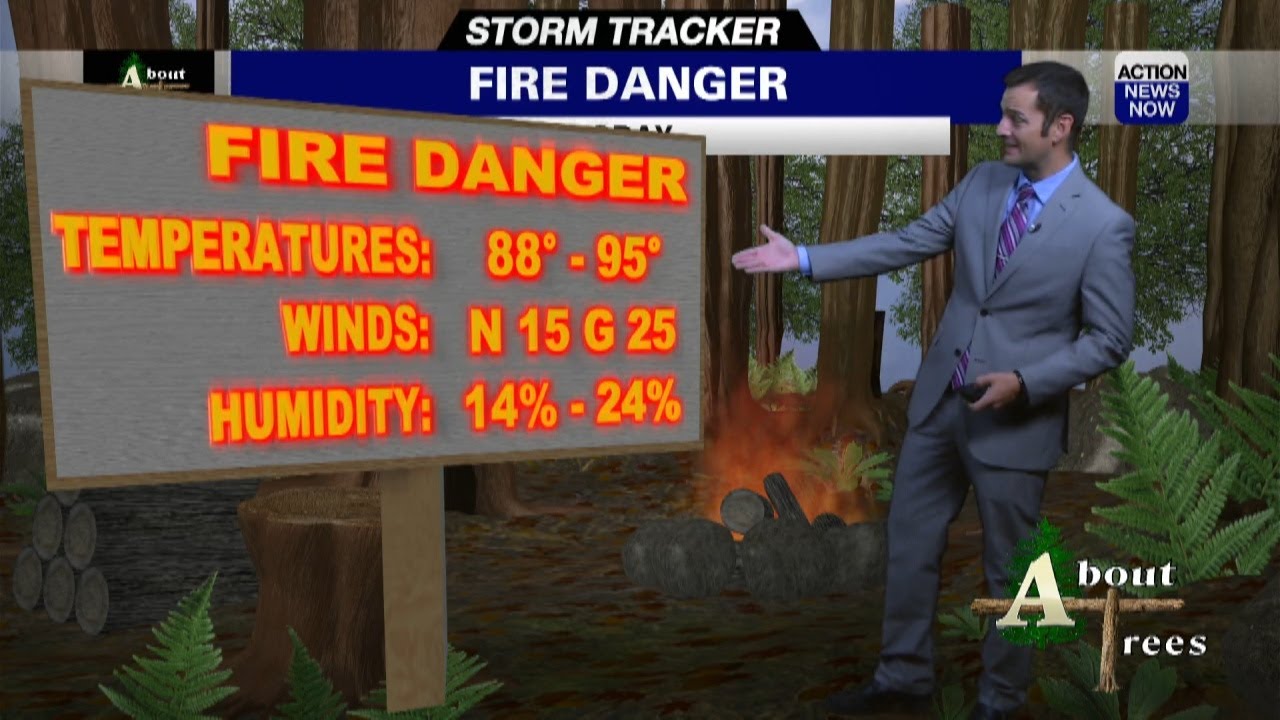 Friday, September 30th Fire Danger Forecast - YouTube