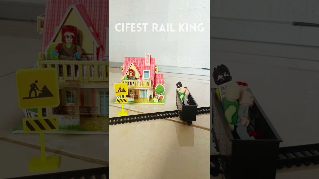 This Miniature Train Crash Anything 