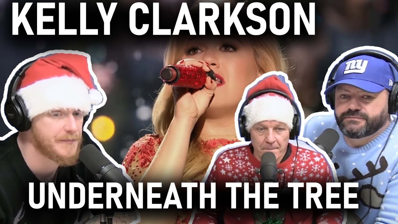 Kelly Clarkson - Underneath the Tree REACTION!! | OFFICE BLOKES REACT!!