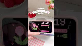 customize my standby mode with me 🌷 ios 17 💌 aesthetic customization ✨