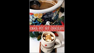 Christmas Crock-Pot Hot Chocolate