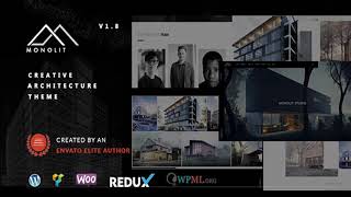 Monolit - Responsive Architecture WordPress Theme | Themeforest Website Templates and Themes