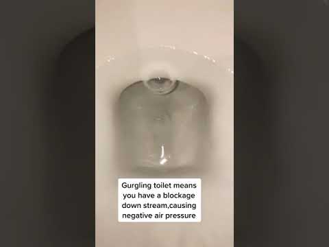 Video: Zal een gorgelend toilet overlopen?