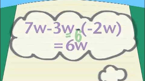 Elementary Algebra Lesson 2.1: Addition and Subtraction of Like Terms Part 1