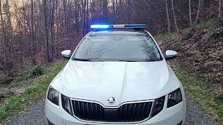 LED lightbar mit siren