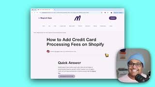 How to Add a Credit Card Surcharge on Shopify