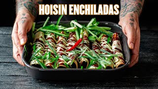 The Best Enchiladas Hoisin Style