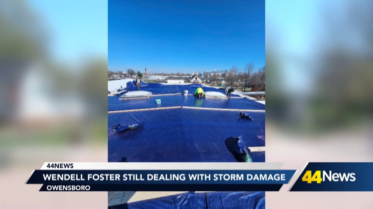Wendell Foster still dealing with storm damage