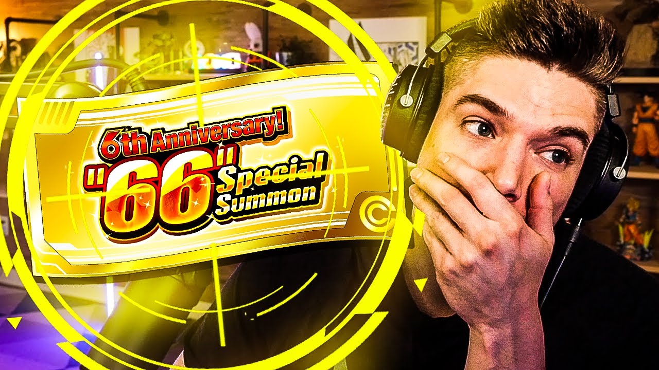 Global Dokkan's First Ever 66 Unit Guaranteed LR Summon! Dokkan Battle Six Year Anniversary!