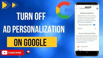 How To Turn Off Personalized Ads In Your Google Account - Google