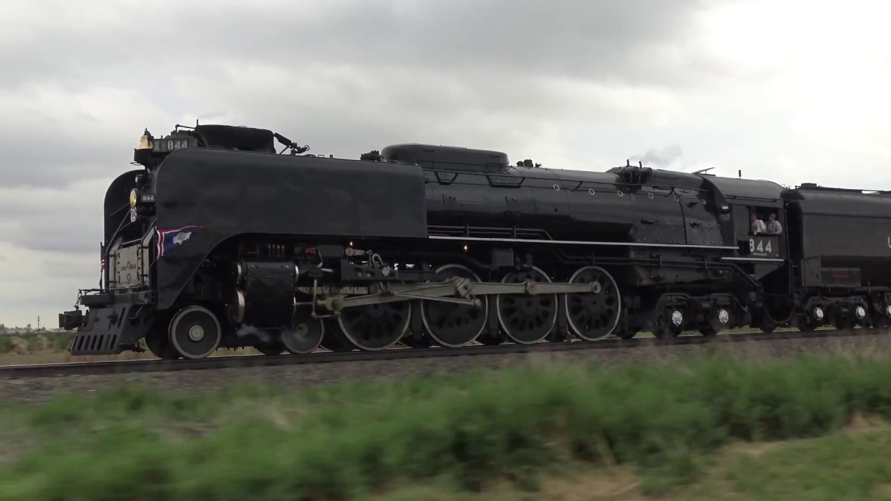 Union Pacific 844 Freight Train