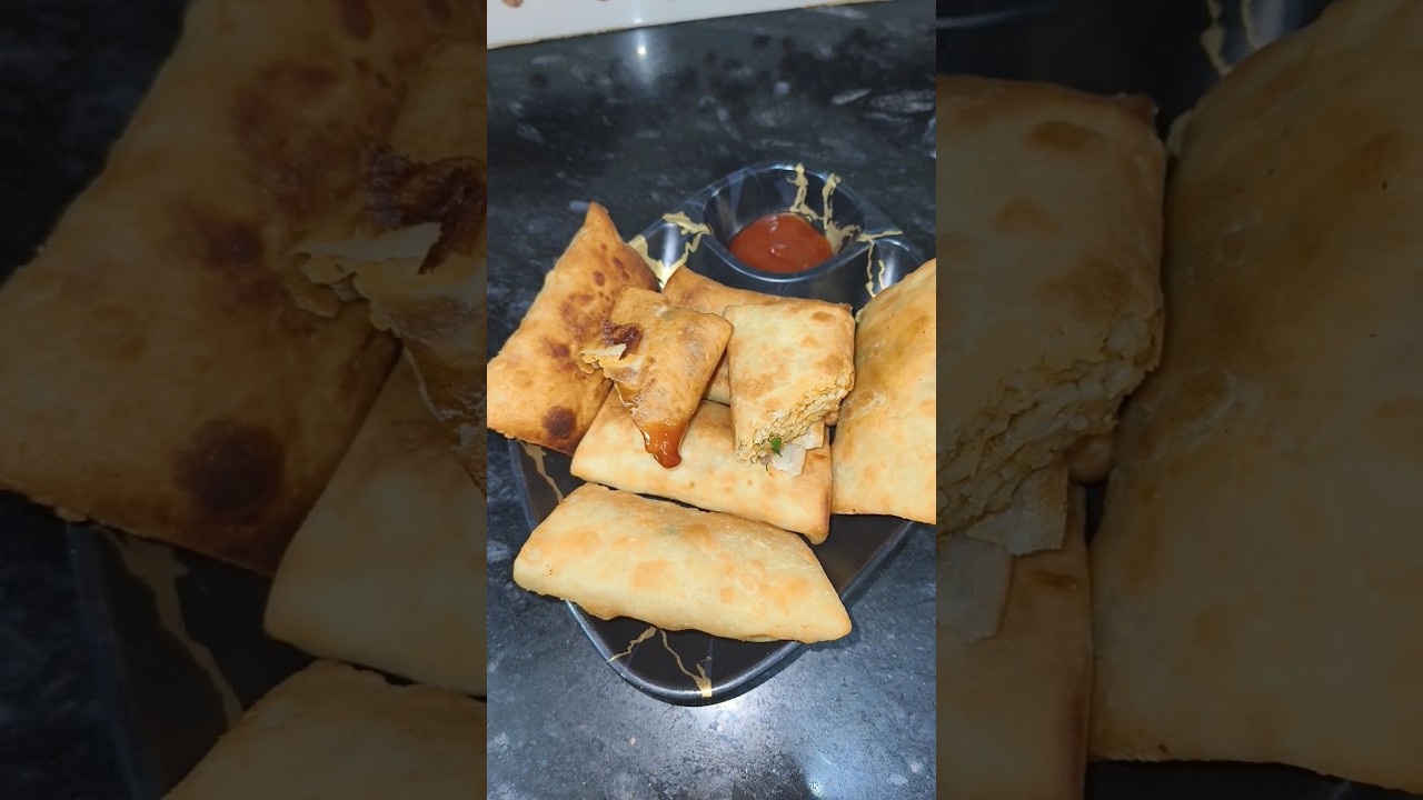|| Maggie spring roll || Cooked by Renu   ||