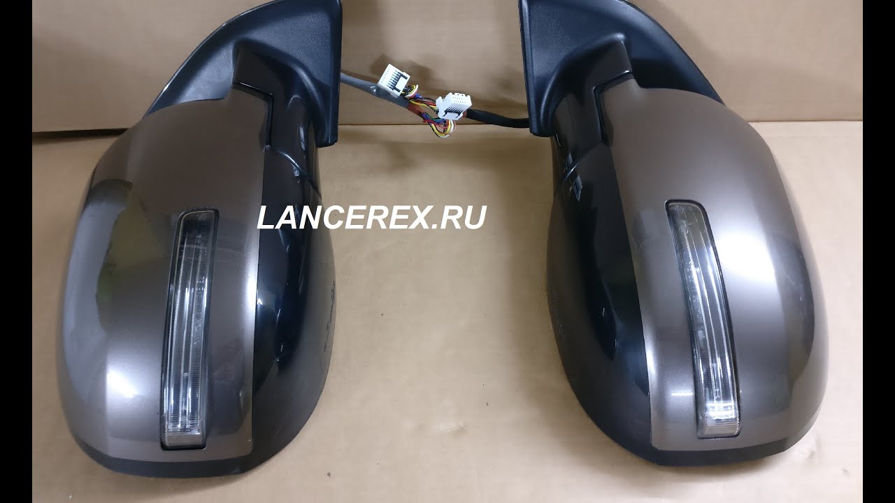 Боковые зеркала Митсубиси ASX BSW mirrors - YouTube
